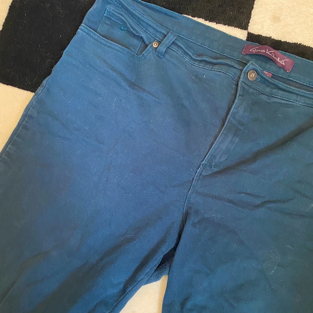 Teal pants